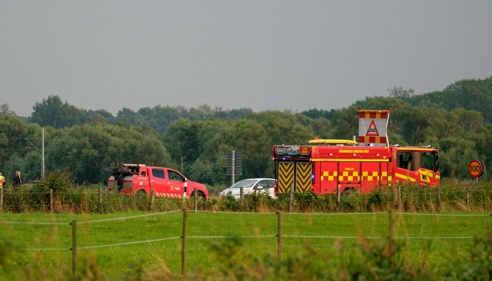 Singelolycka vid Lindhovsrondellen
