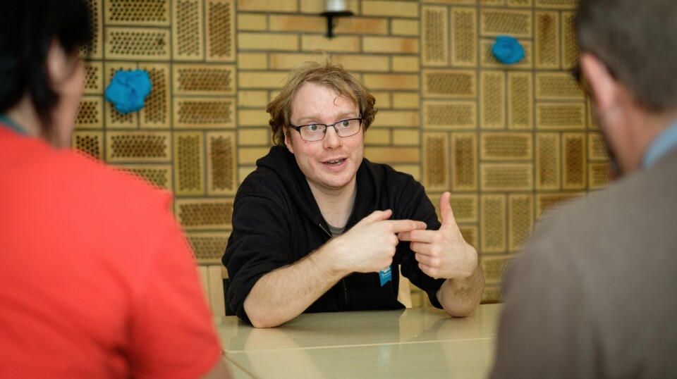 Martin Brosser från den ideella organisationen för spelhobby, Sverok.