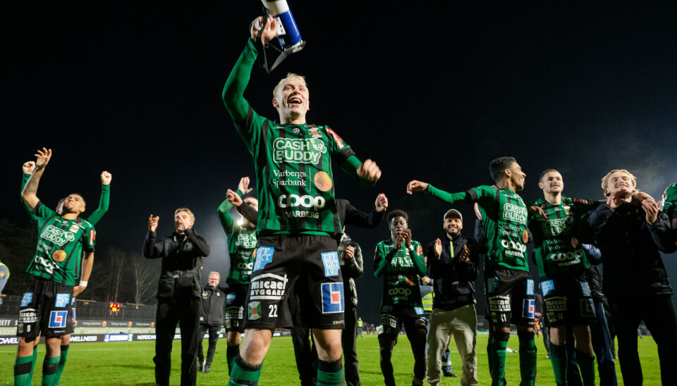 André Boman firade vinsten i kvalspelet. Nu kan han vara förlorad för Bois. André Boman firade vinsten i kvalspelet. Nu kan han vara förlorad för Bois.