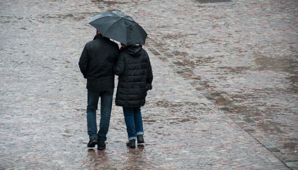 Det ser ut att bli blött i början av nästa vecka enligt prognoserna. Det ser ut att bli blött i början av nästa vecka enligt prognoserna.