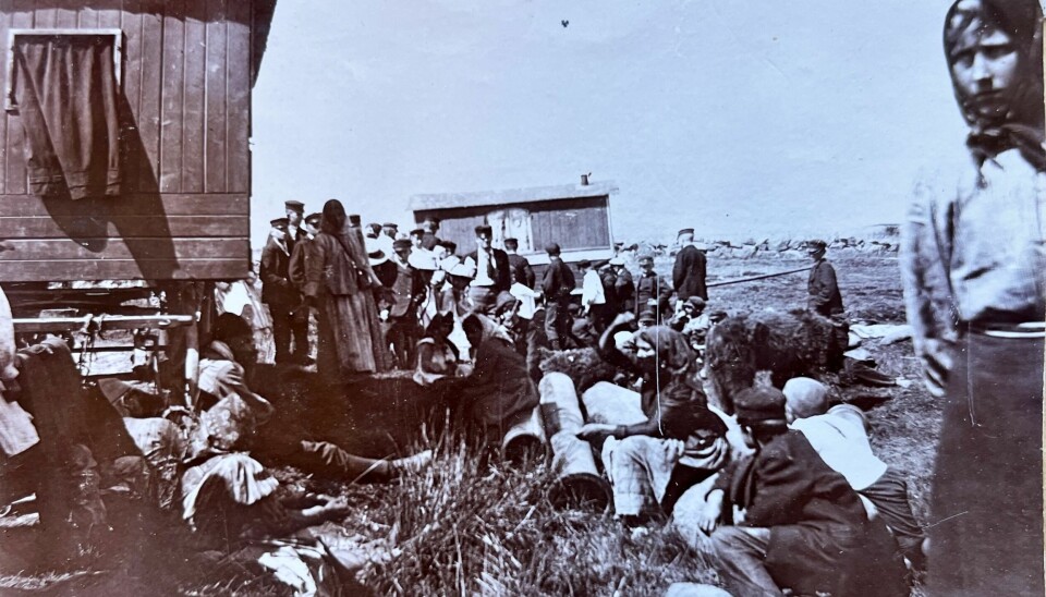 Romskt läger 1899.