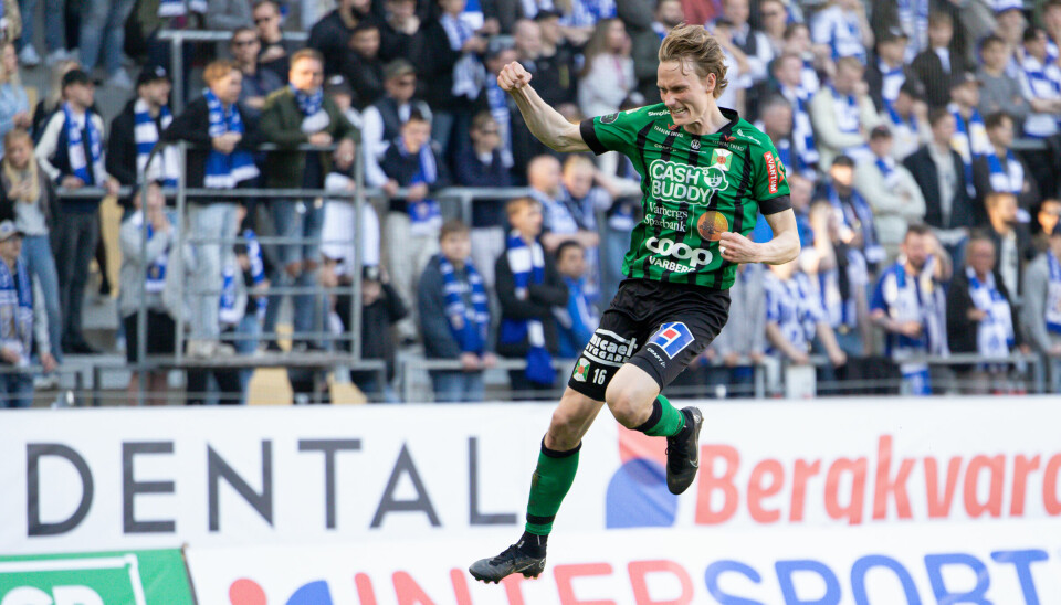Alexander Johansson är klar för Mjällby efter att kontraktet med Varbergs Bois gått ut under 2022.