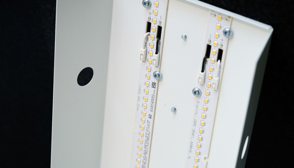 Led-belysningen är betydligt mer effektiv än sin föregångare lysröret. Led-belysningen är betydligt mer effektiv än sin föregångare lysröret.