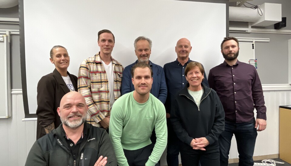 HK Varbergs nya styrelse. Övre raden från vänster: Helene Jensen, Daniel Lindgren, Peter Ideböhn, Kent Carlsson och Slavisa Pastuhovic. Nedre: Joakim Westerberg, Felix Hammarberg, Yvonne Sandgren. HK Varbergs nya styrelse. Övre raden från vänster: Helene Jensen, Daniel Lindgren, Peter Ideböhn, Kent Carlsson och Slavisa Pastuhovic. Nedre: Joakim Westerberg, Felix Hammarberg, Yvonne Sandgren.