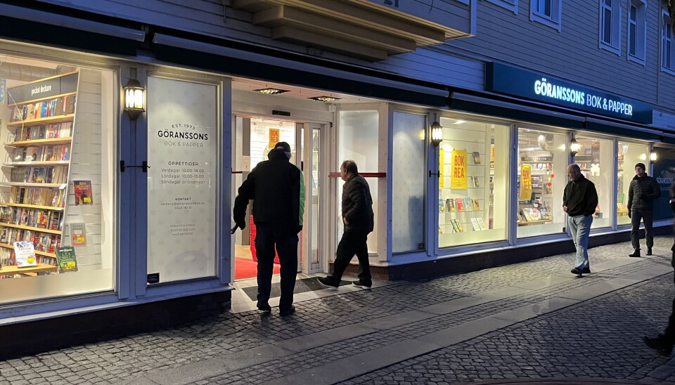 Bokrean öppnade 07.00 i morse. Bokrean öppnade 07.00 i morse.