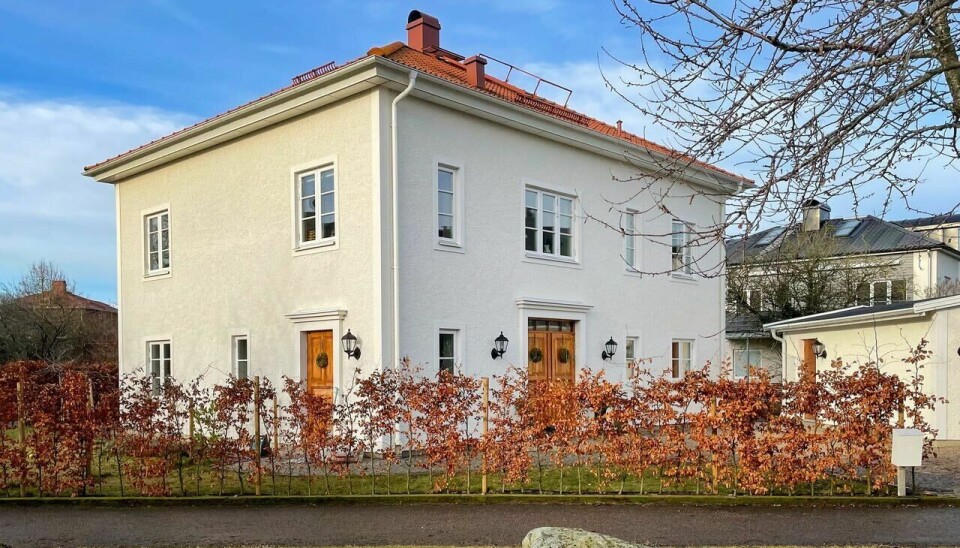 Nybyggd villa i Varberg får pris