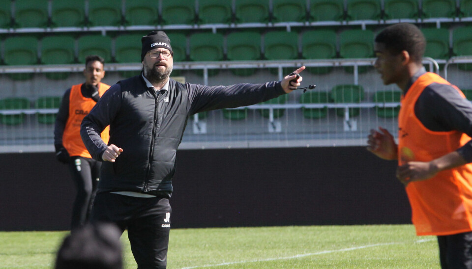 Joakim Persson redo för hemmapremiär. Joakim Persson redo för hemmapremiär.