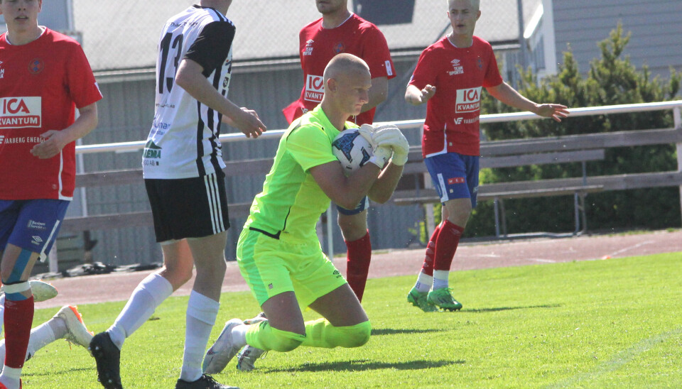 Albin Svensson gjorde comeback i Gif Albin Svensson gjorde comeback i Gif