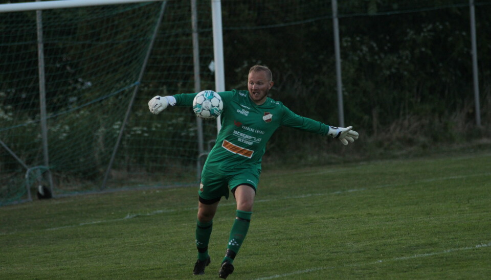 Johan Ekelundh och hans Galtabäck fick 1-1 på Ögärdet i FJäås.